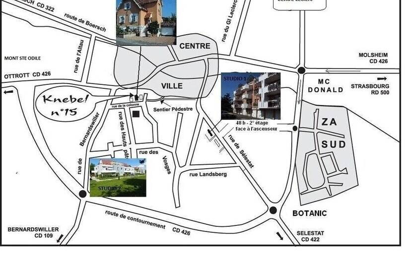 Studio 1 Location De Vacances Obernai