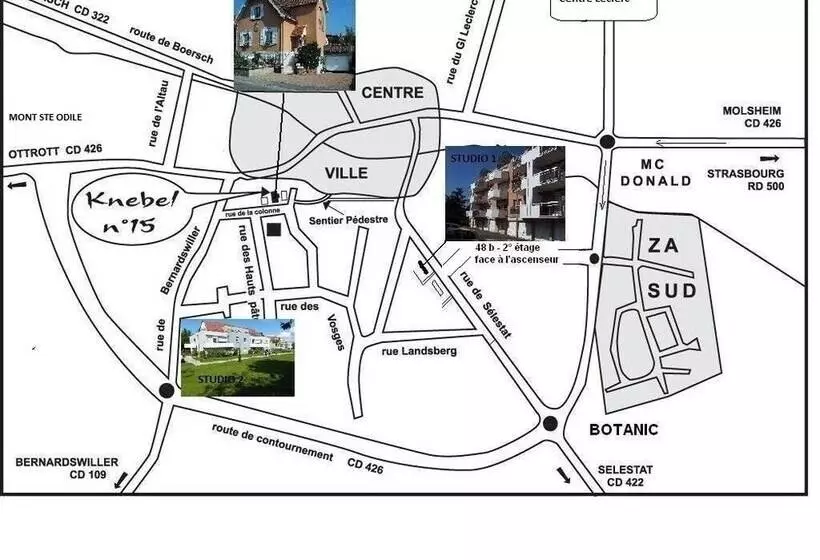 Studio 1 Location De Vacances Obernai