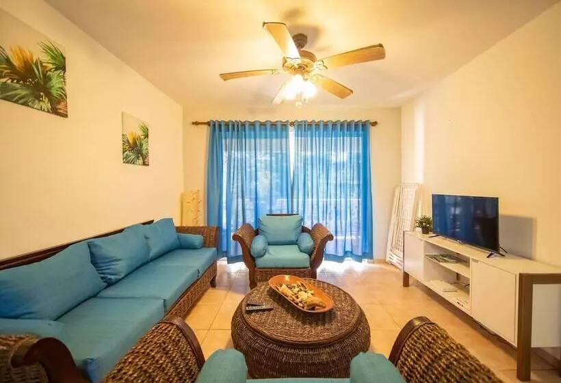 Majatalo Room In Guest Room 2br Caribbean Condo In Cabarete Center