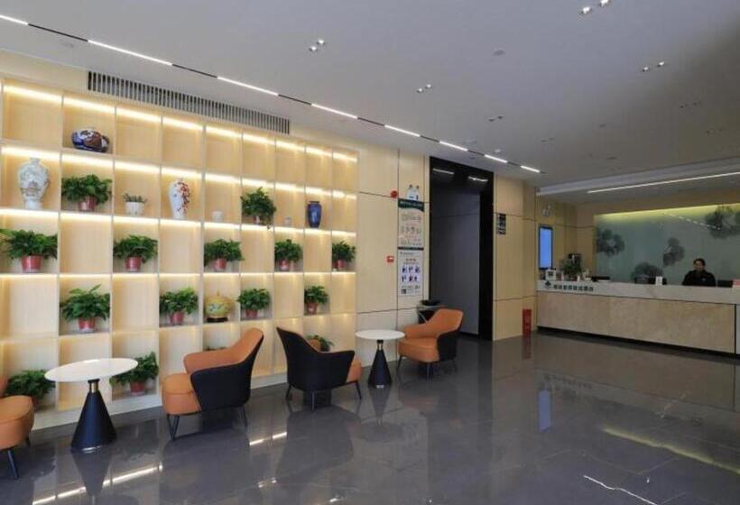 Hotel Greentree Inn Express Fuyang University Town West High Speed Railway Station
