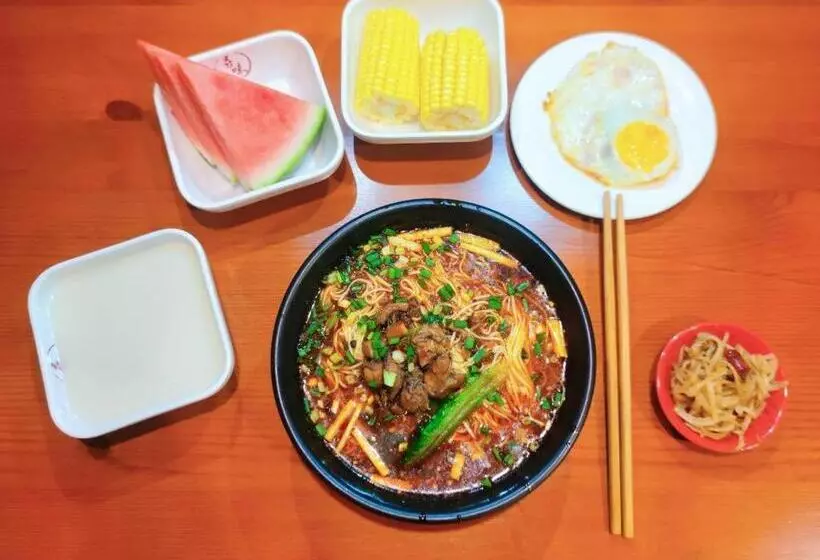 Hotelli Xana Lite Neijiang Zizhong Shanghehui Branch