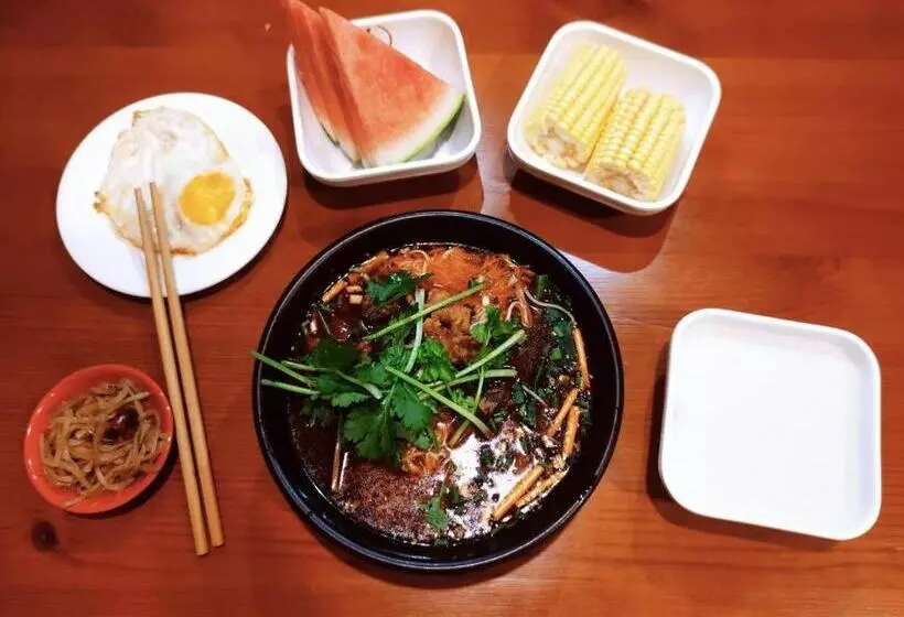 Hotelli Xana Lite Neijiang Zizhong Shanghehui Branch