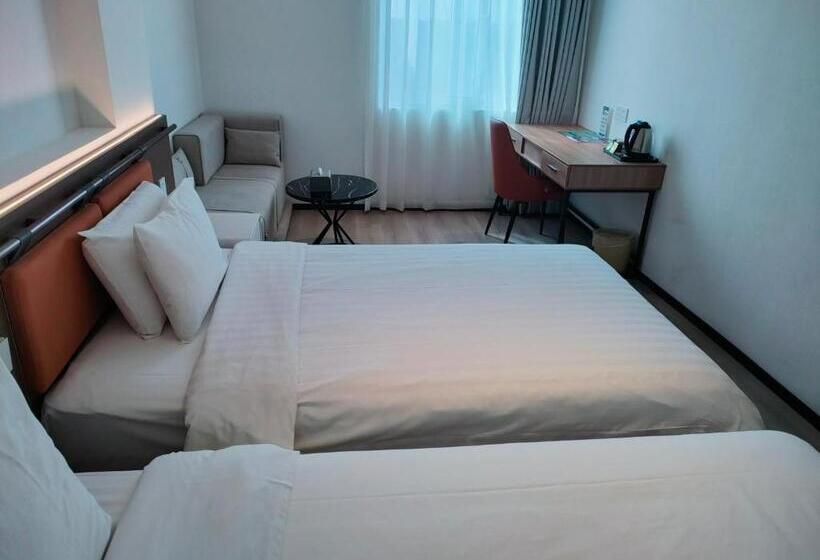 Shanghai Ange Hotel Next To Longyang Road Subway Station, Near New Internatonal Expo Center