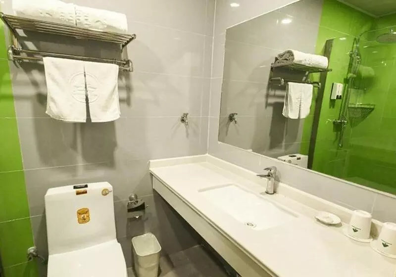 هتل Greentree Inn Shandong Linyi Yishui County Angel Garden Express