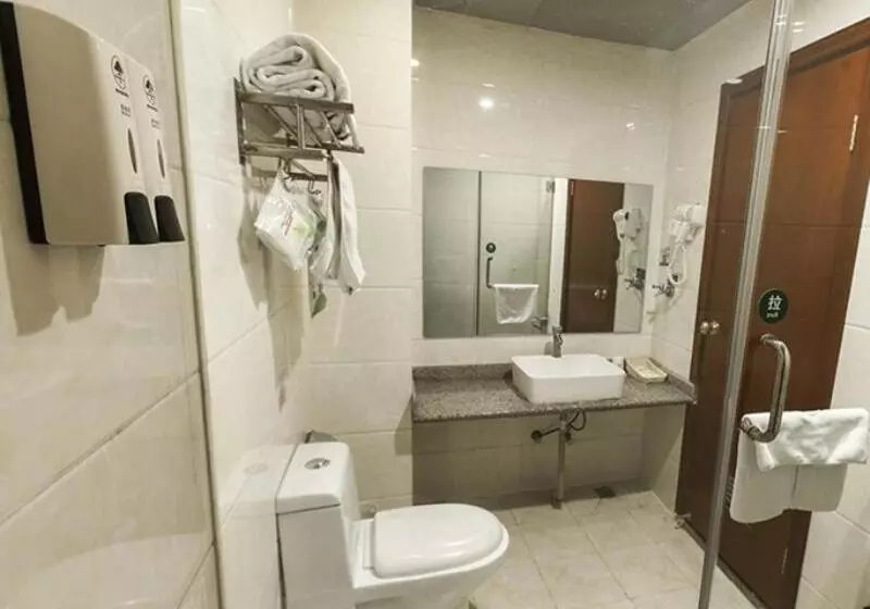 هتل Greentree Inn Shandong Linyi Yishui County Angel Garden Express