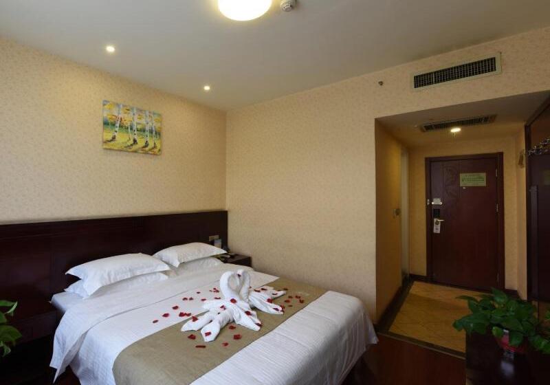 فندق Greentree Inn Shanxi Jinzhong Jiexiu Railway Station Express