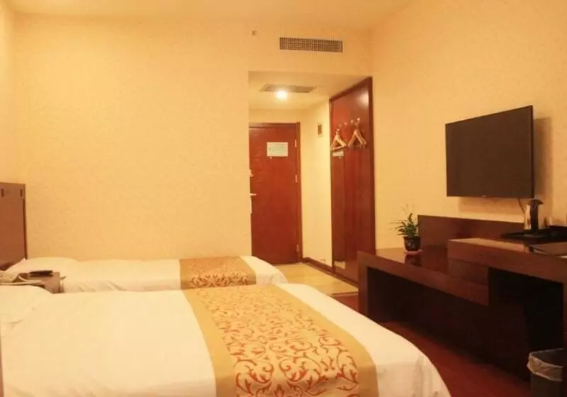 ホテル Greentree Inn Shanxi Jinzhong Jiexiu Railway Station Express