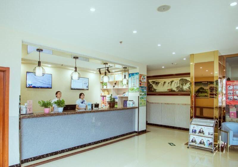 Отель Greentree Inn Zhangjiakou Zhangbei County Bus Stat