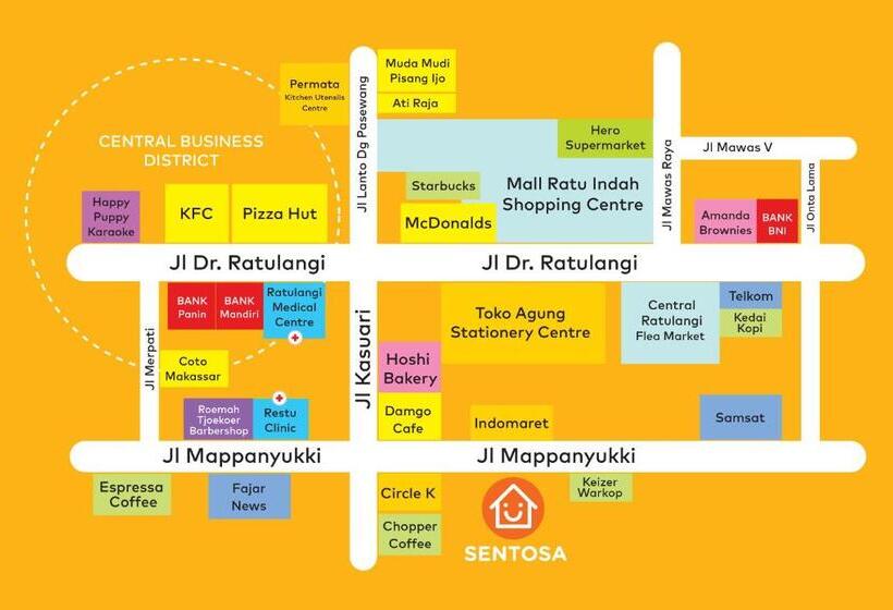 בית מלון כפרי Wisma Sentosa