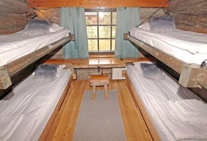 Hotelli Kuukkeli Log Houses Porakka Inn
