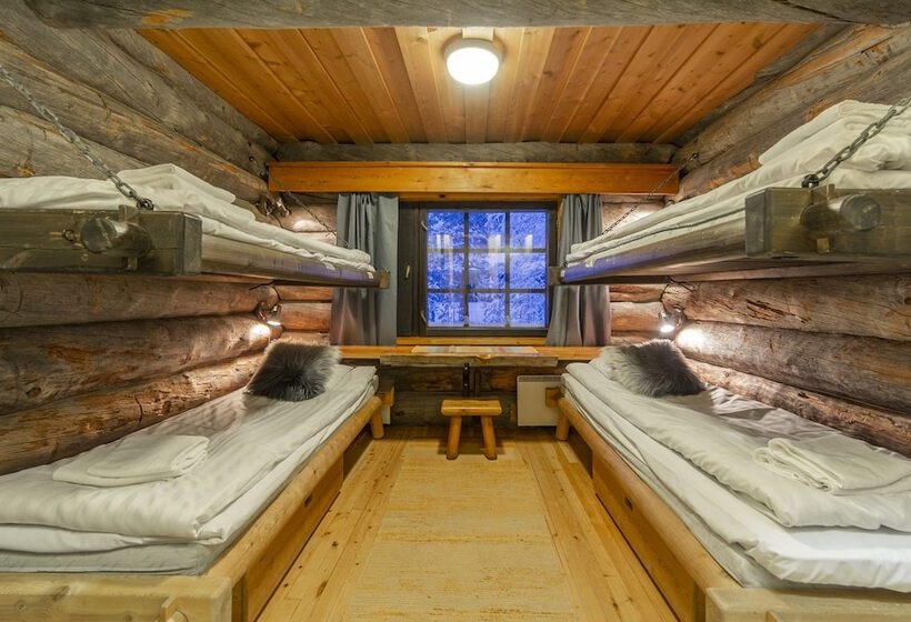 هتل Kuukkeli Log Houses Porakka Inn