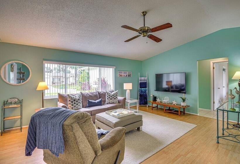 Home Near Daytona Speedway, Dining + Beaches!