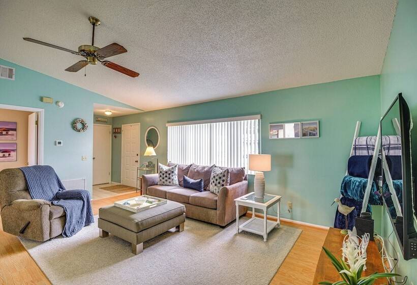 Home Near Daytona Speedway, Dining + Beaches!