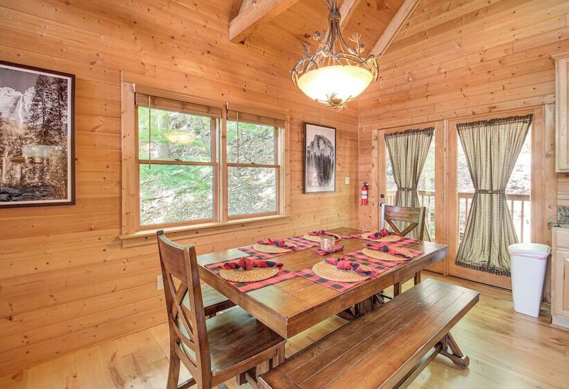 North Georgia Mountains Cabin W/ Beach Access