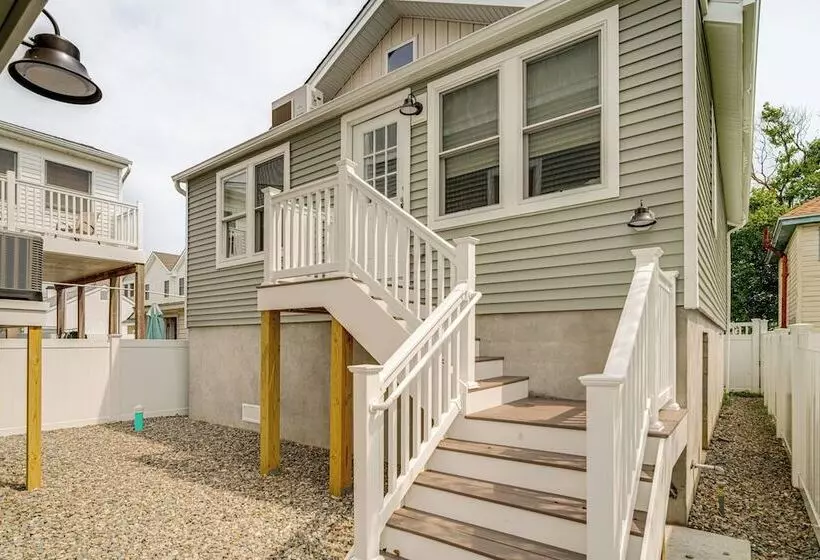 Newly Built North Wildwood Cottage, Walk To Beach!