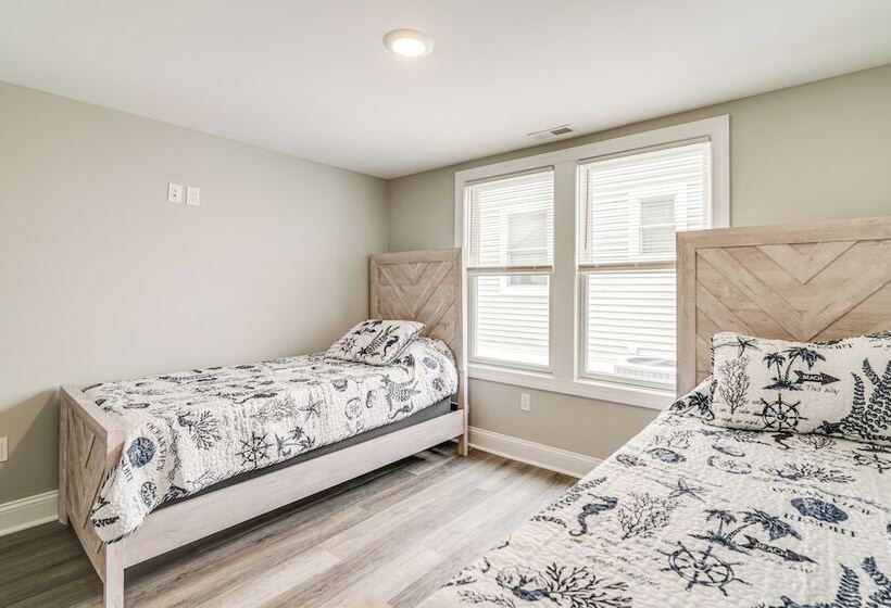 Newly Built North Wildwood Cottage, Walk To Beach!