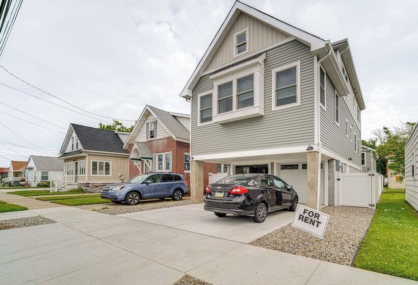 Newly Built North Wildwood Cottage, Walk To Beach!