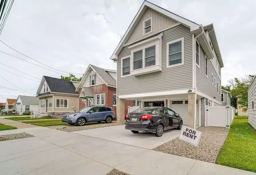 Newly Built North Wildwood Cottage, Walk To Beach!