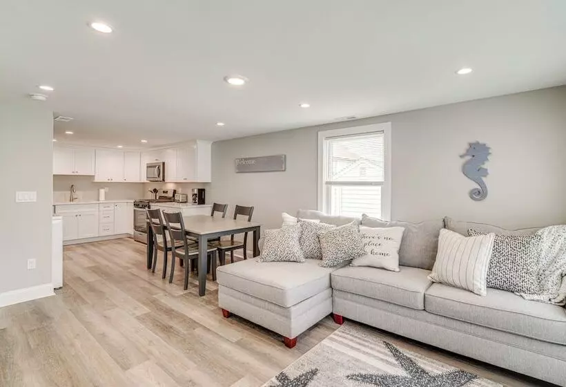 Newly Built North Wildwood Cottage, Walk To Beach!