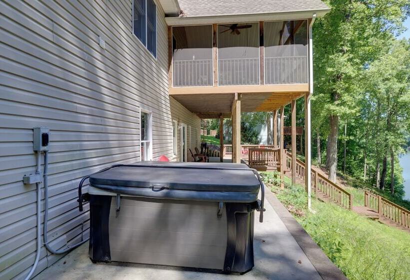 Smith Mountain Lake Home W/ Private Hot Tub & Dock