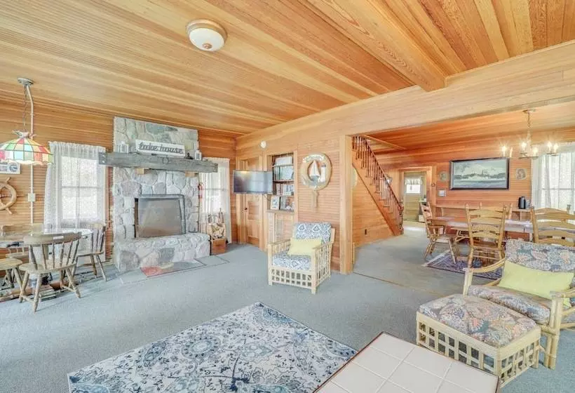 Waterfront Alanson Cottage W/ Dock & Lake Access!