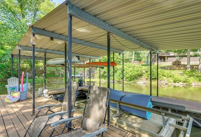 Quiet Lake Of The Ozarks Cabin W/ Dock + Gazebo!