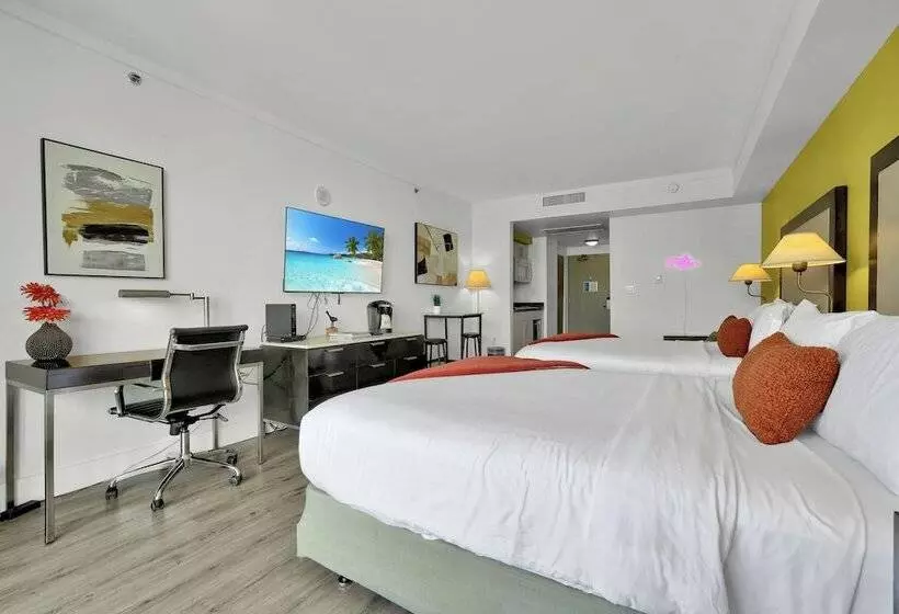 Stunning 12th Floor Studio In The Grove