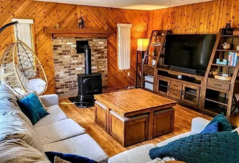 The Wooden Nest By Avantstay Deck, Big Yard W/ Hammocks & Fire Pit