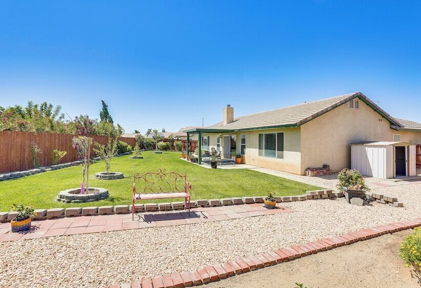 Victorville Home W/ Large Yard & Charcoal Grill!