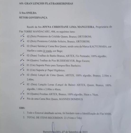 בית מלון כפרי Gran Lençóis Flat 410