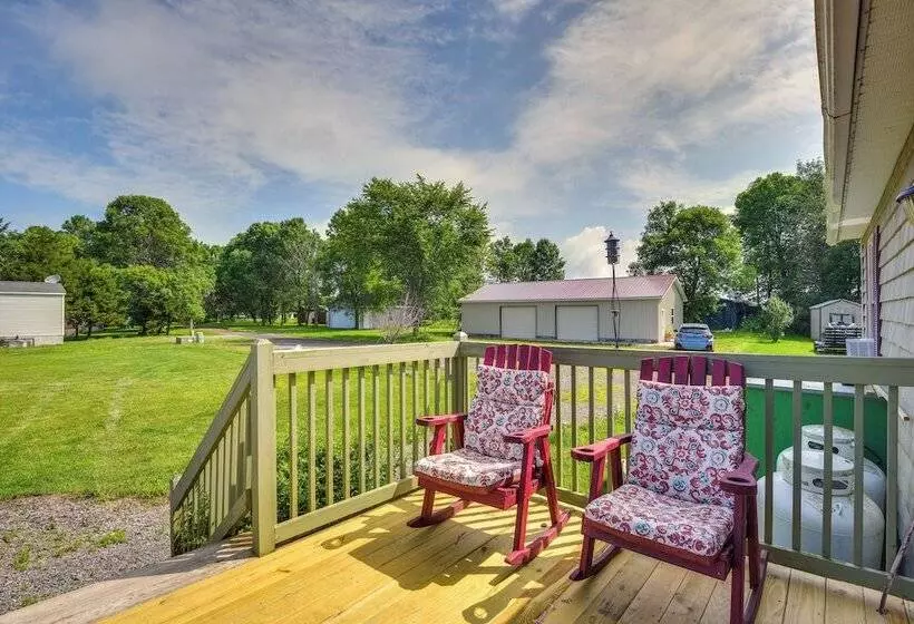 Lakefront Views & Private Yard: Three Mile Bay Gem