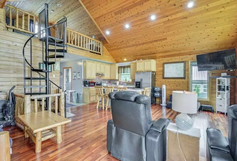 Lakefront Views & Private Yard: Three Mile Bay Gem