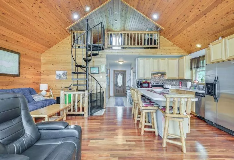 Lakefront Views & Private Yard: Three Mile Bay Gem