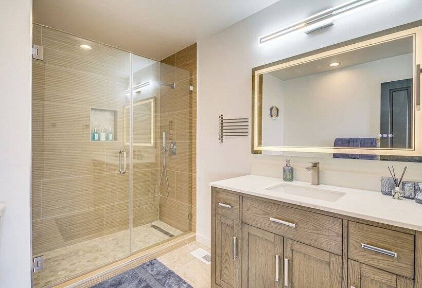 Spacious Camano Home W/ Hot Tub & Water Views!