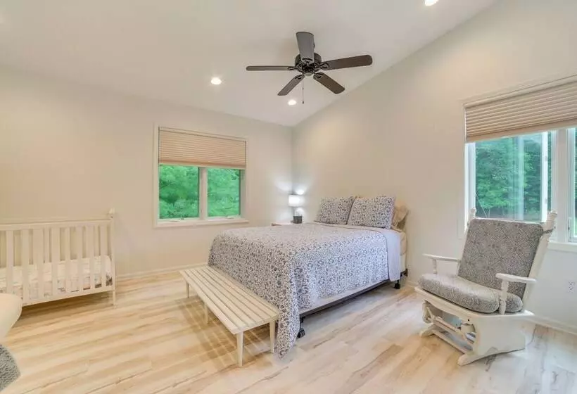 Dock & Kayaks: Waterfront Burt Lake Cottage