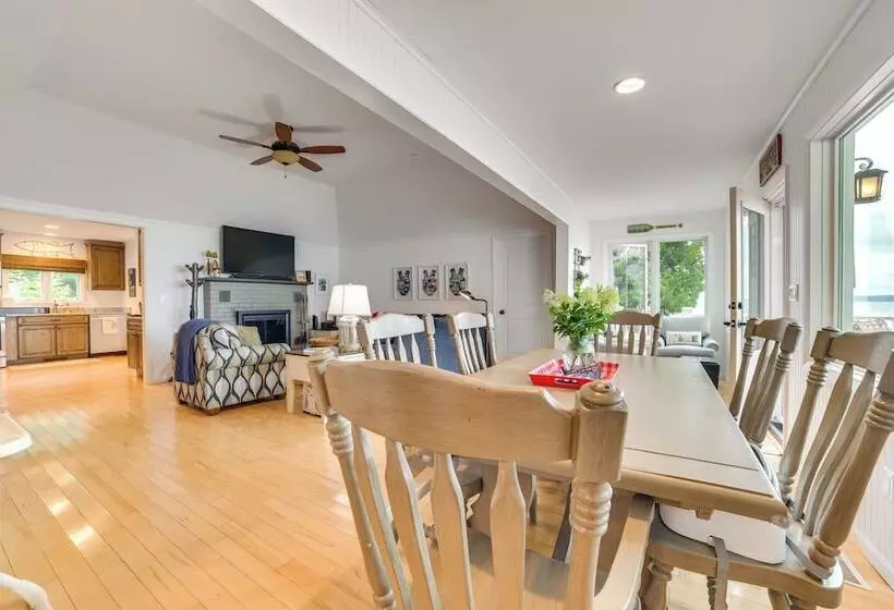 Dock & Kayaks: Waterfront Burt Lake Cottage