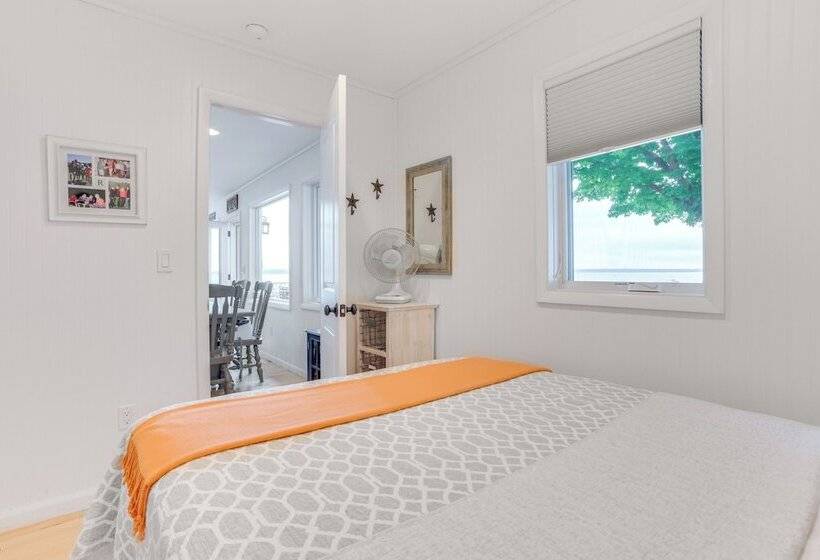 Dock & Kayaks: Waterfront Burt Lake Cottage