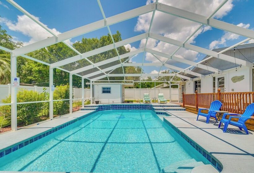 Ocala Retreat W/ Pool, Grill & Yard Pets Welcome