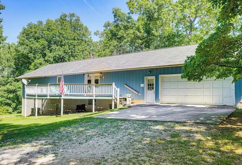 Peaceful Harrison Home W/ Porch & Grill!