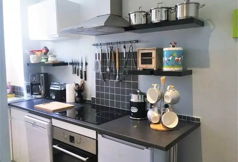 Charming House With Fireplace