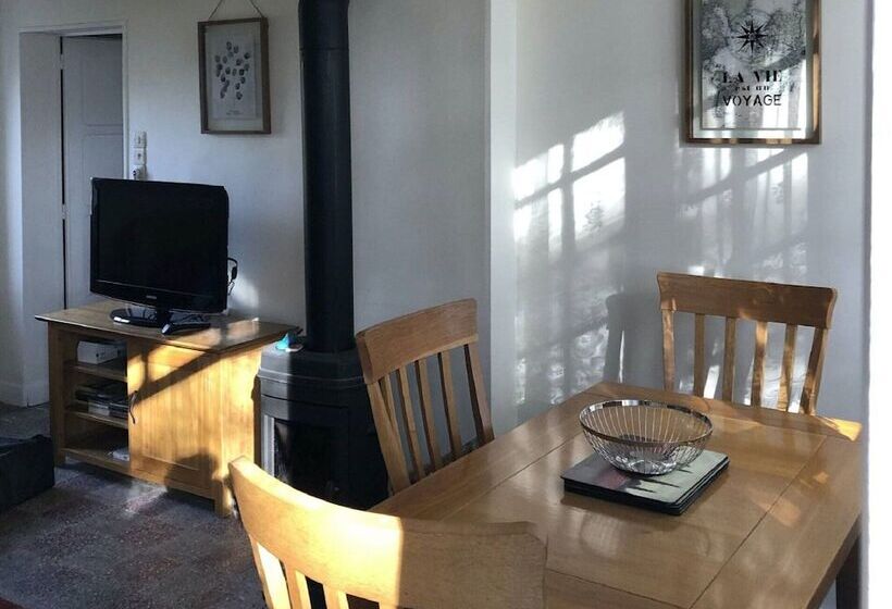 Charming House With Fireplace