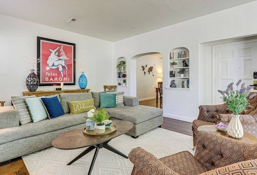 Santa Rosa Home W/ Fire Pit < 1 Mi To Downtown!