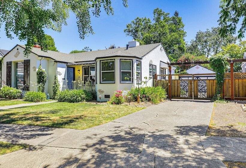 Santa Rosa Home W/ Fire Pit < 1 Mi To Downtown!