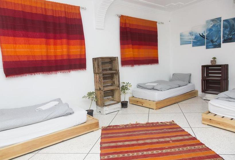 مبيت وإفطار La Surf House Morocco