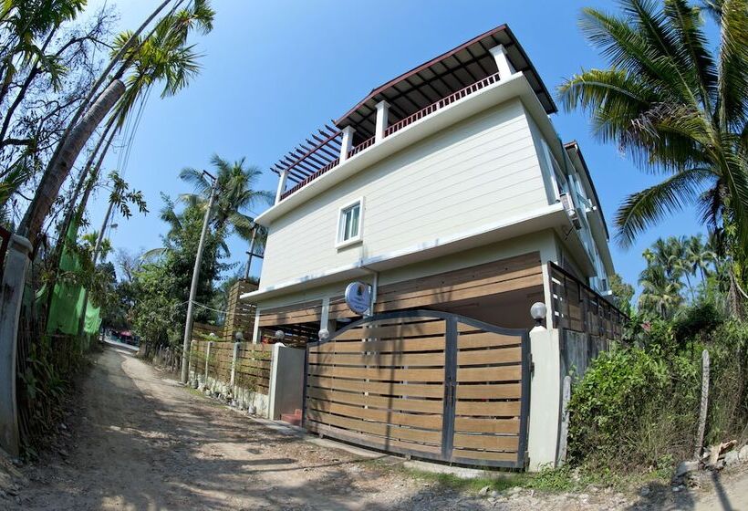 تختخواب و صبحانه Seasons Boutique Lodge  Ngapali