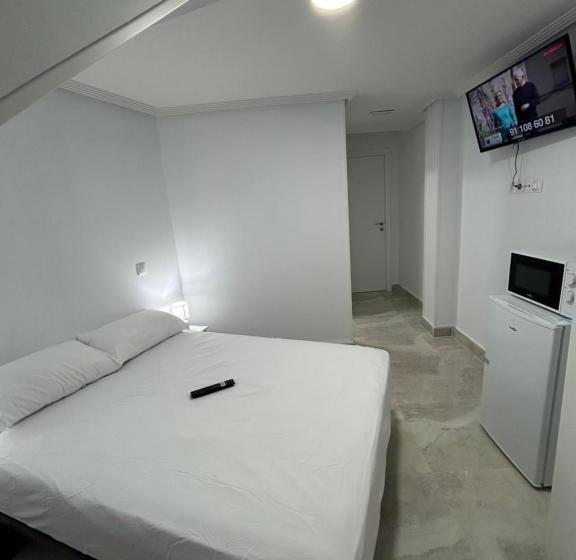 צימר Habitaciónes Doble Con Baño Privado En El Centro De Madrid