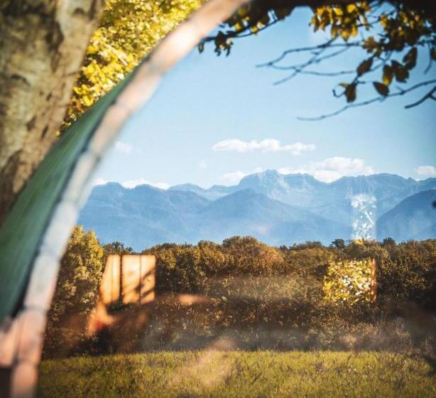 צימר L Enclave Insolite Cabanes Avec Piscine Et Bains Nordiques