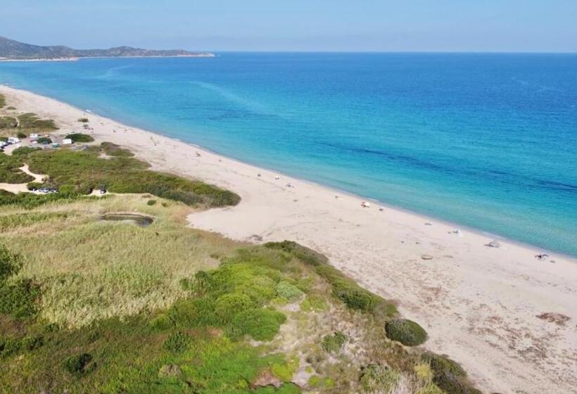 Isa   Residence In Costa Rei Just 450 Meters From The Beach, Apartments With Air Conditioning And Ou