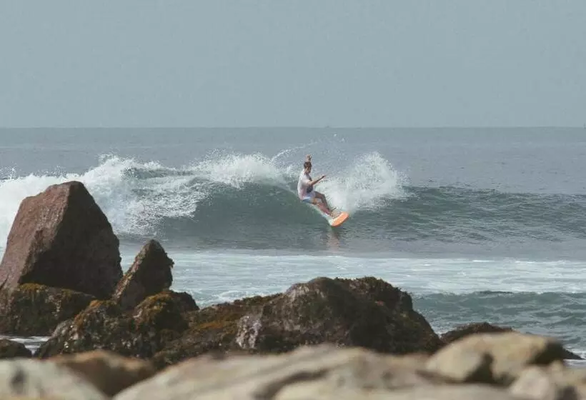 Aamiaismajoitus (B&B) Sasmika Villa Surf And Yoga Hostel