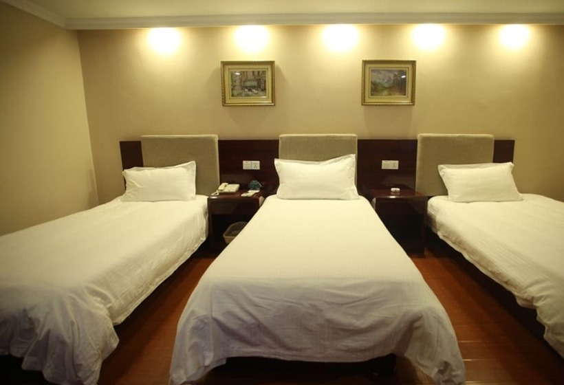 בית מלון כפרי Greentree Inn Jiangsu Huaian North Beijing Road West Beijing Road Express